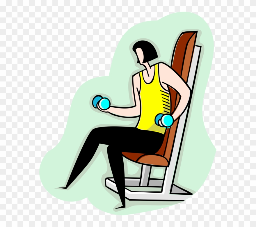 Vector Illustration Of Exercise And Physical Fitness Clipart