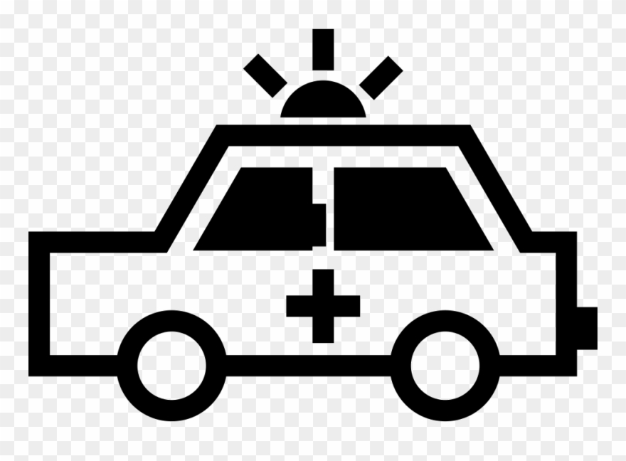 Red Cross Car Comments Clipart