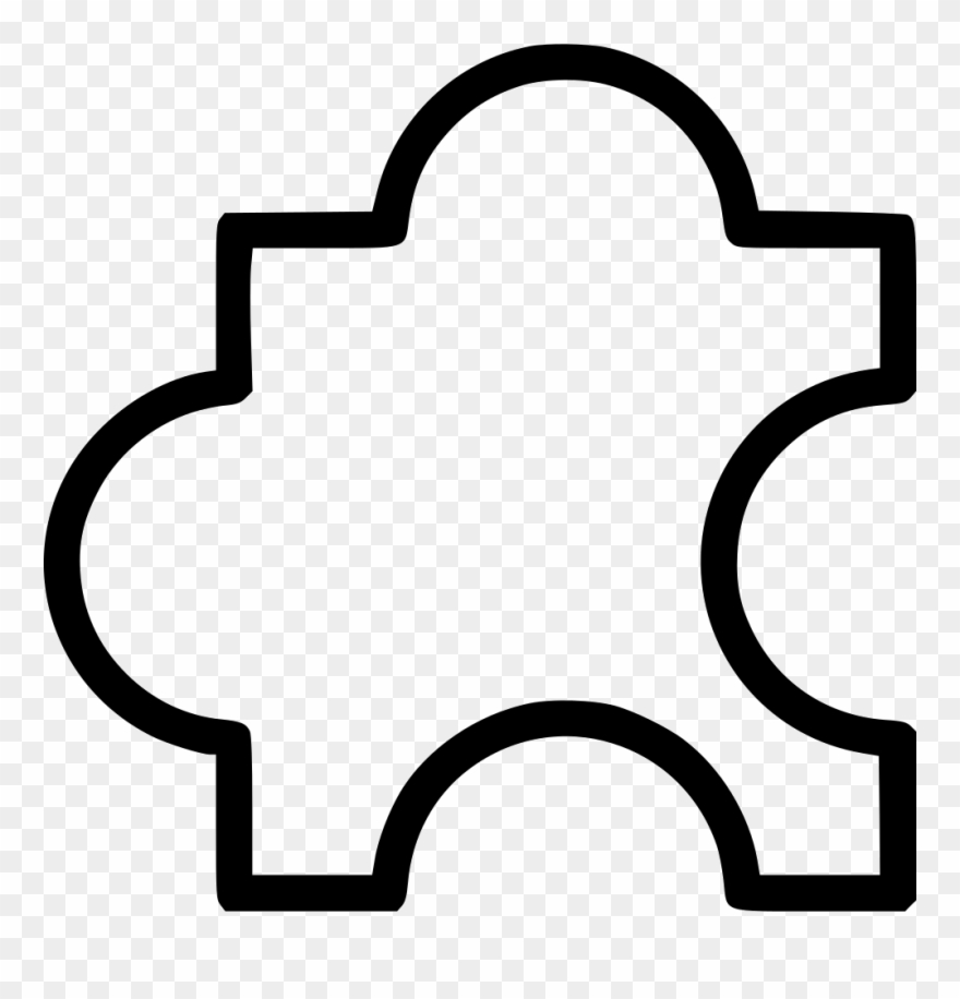 Puzzle Piece Comments Clipart