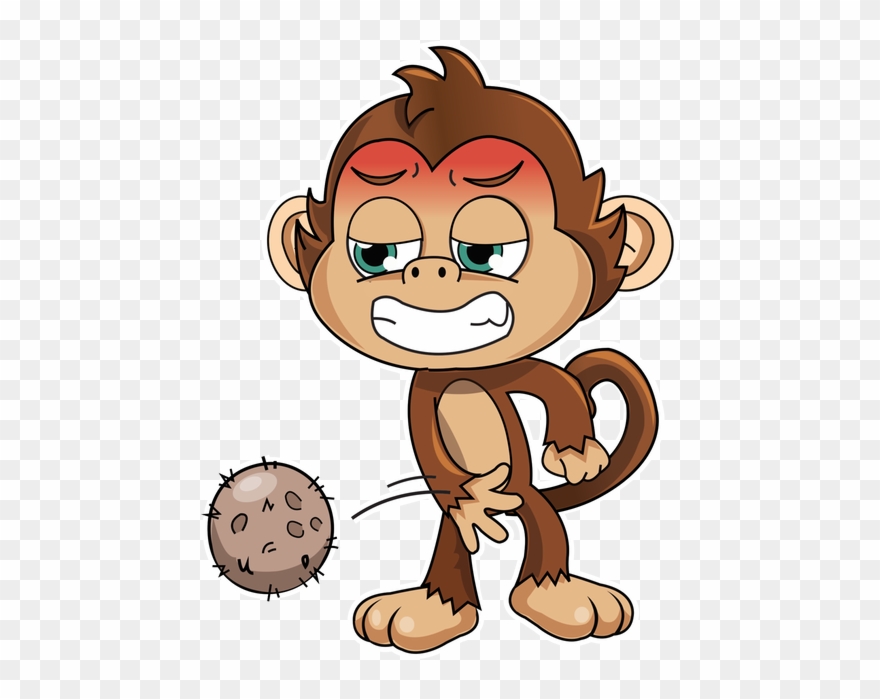 Cute Monkey Stickers Messages Sticker-11 Clipart