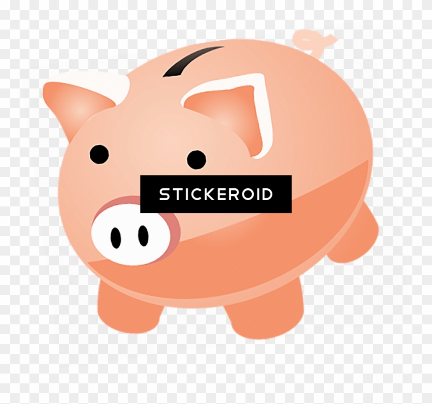 Piggy Bank Illustration Clipart