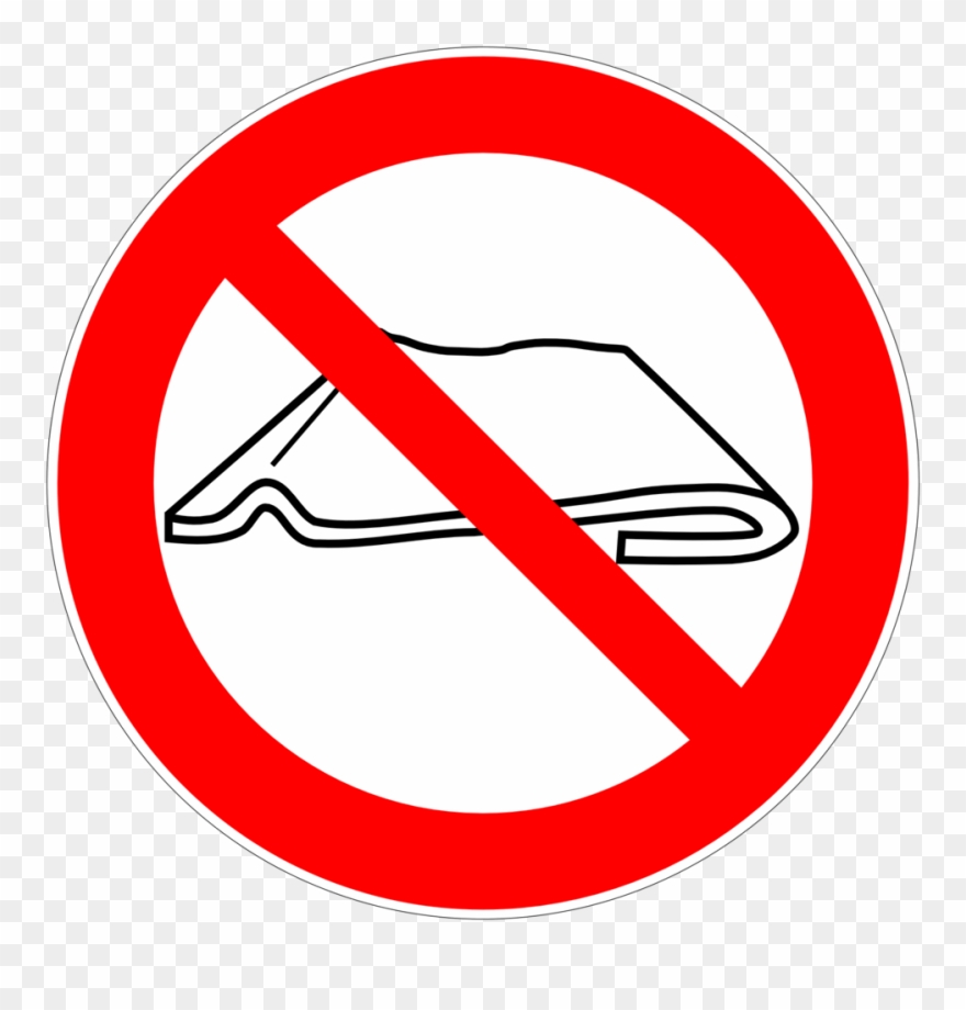 Nicht Falten Oder Zusammenschieben, Verbotszeichen Clipart