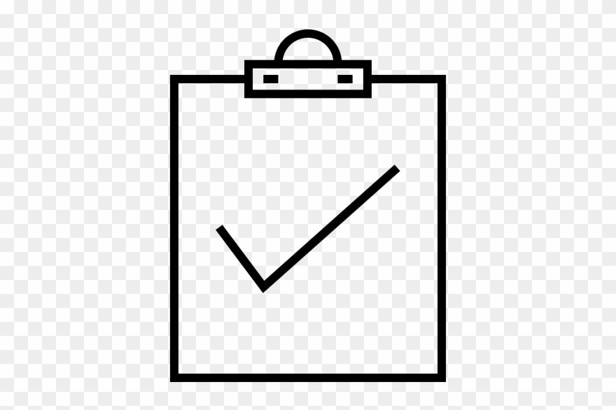 Clipboard Rubber Stamp - Png Download