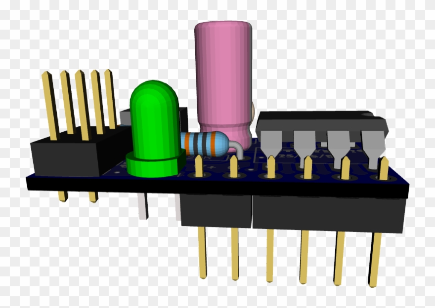 Arduino Compatible Breakout Board Clipart