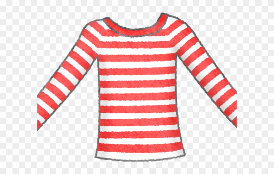 Shirt Clipart Striped Shirt - Png Download