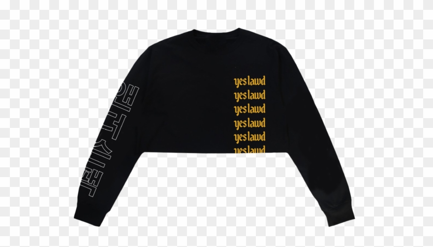 Yes Lawd Cropped Sweatshirt Digital Album Clipart