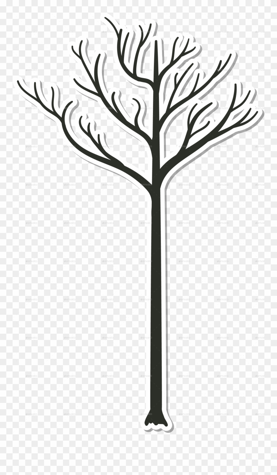 Tree Collection Clipart