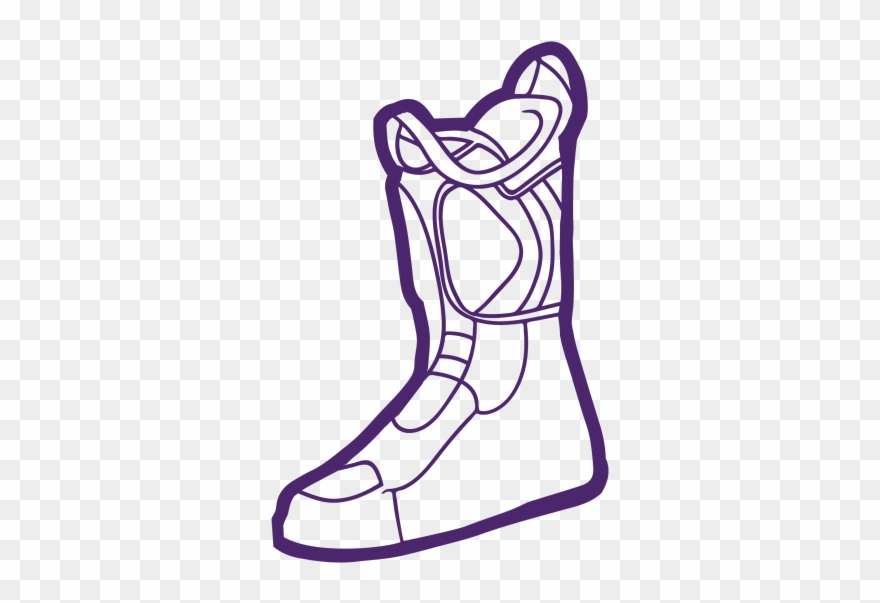 Ski Boot Fitting Liner Clipart