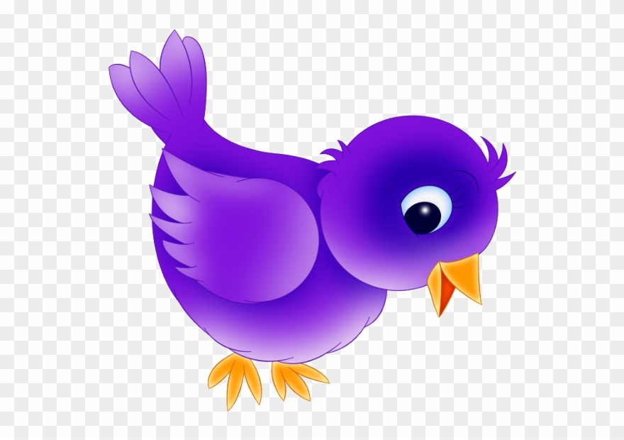Finch Clipart Cute Bird - Png Download