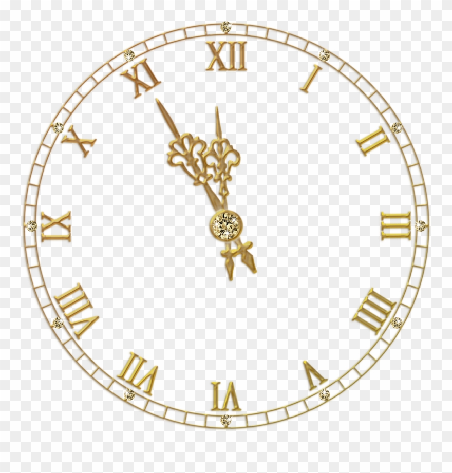 Clock Face Template Clipart