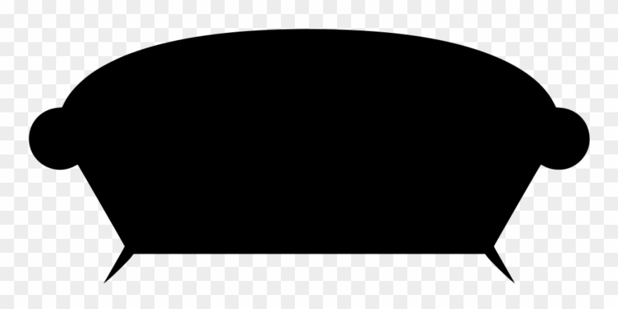 Couch Silhouette Png Clipart