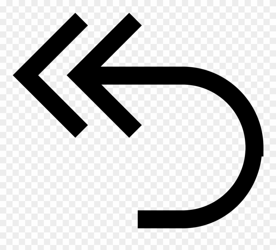 Reply All Arrow Icon Clipart