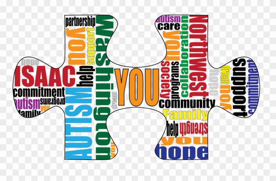 Puzzle Word Cloud Clipart