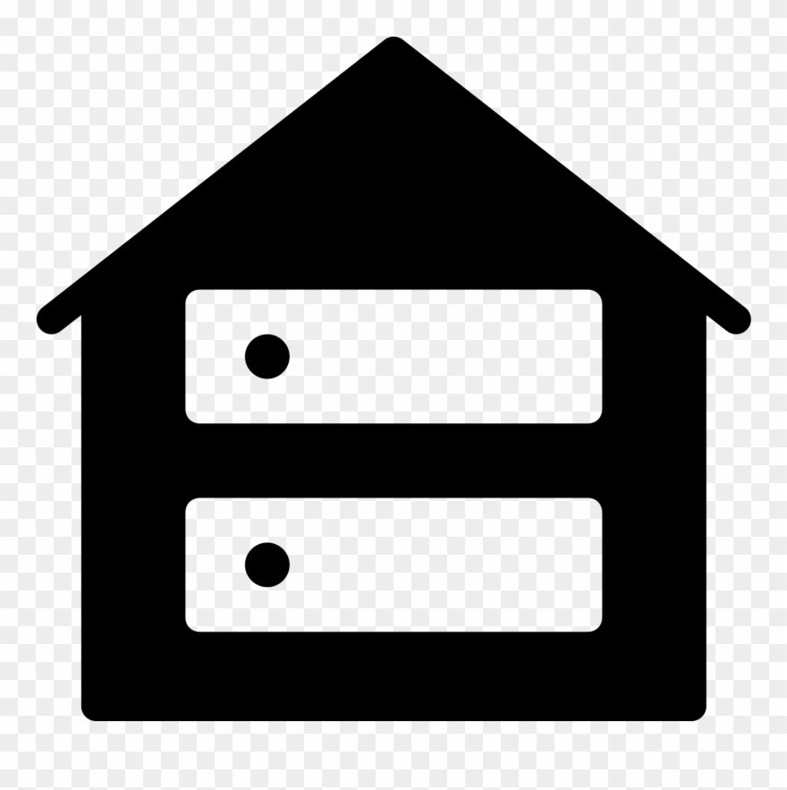 Root Server Filled Icon Clipart