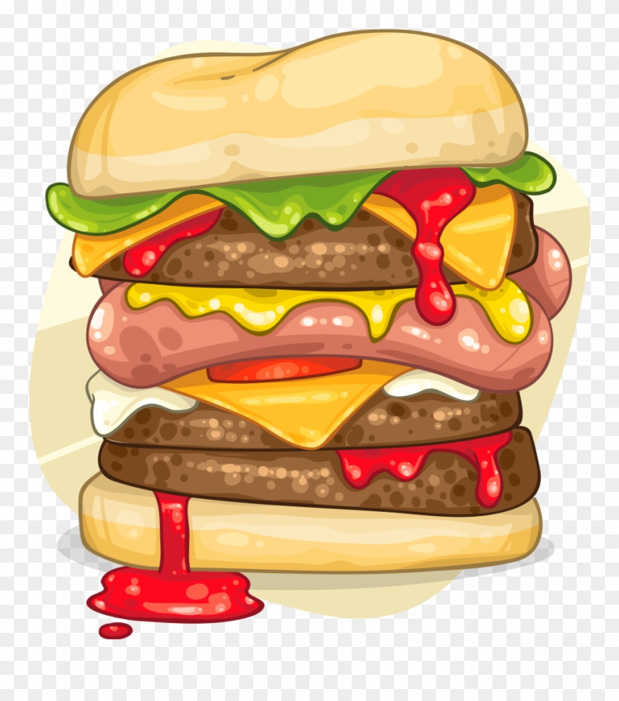 Super Burger Clipart