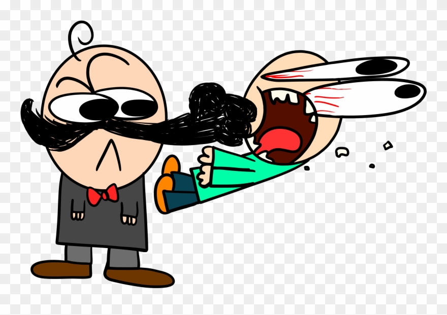 Mustache Punch Clipart