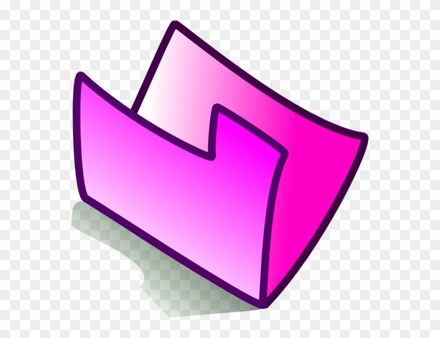 Clipart Of Folders - Png Download