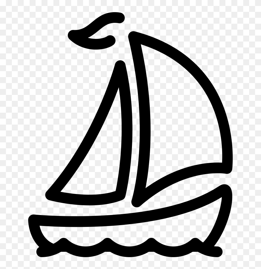 Ship Boat Yacht Sail Travel Comments Clipart