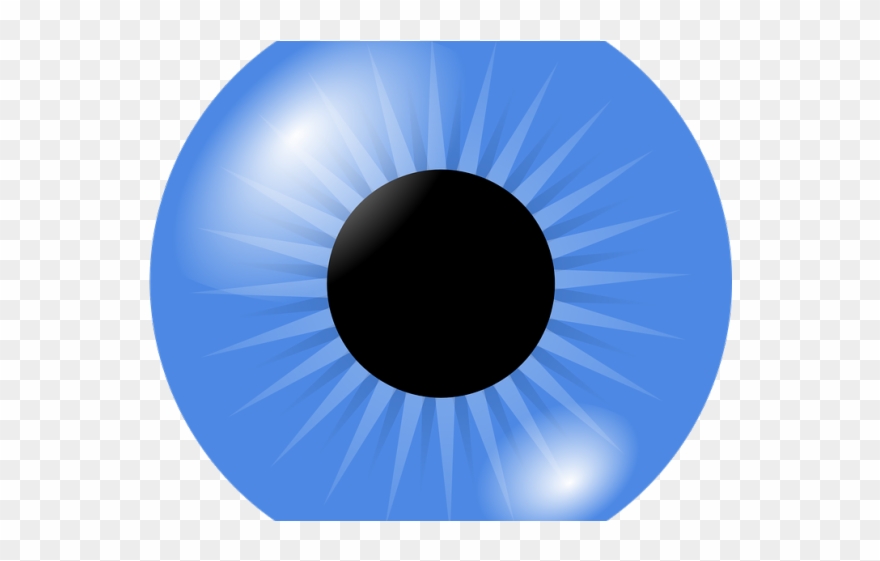 Blue Eyes Clipart Eye Ball - Png Download