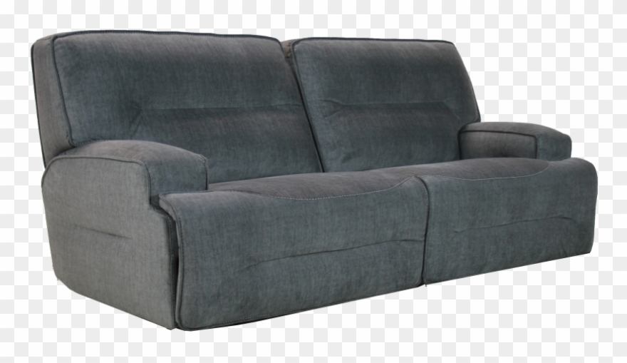 Power Reclining Sofa Transparent Background Clipart