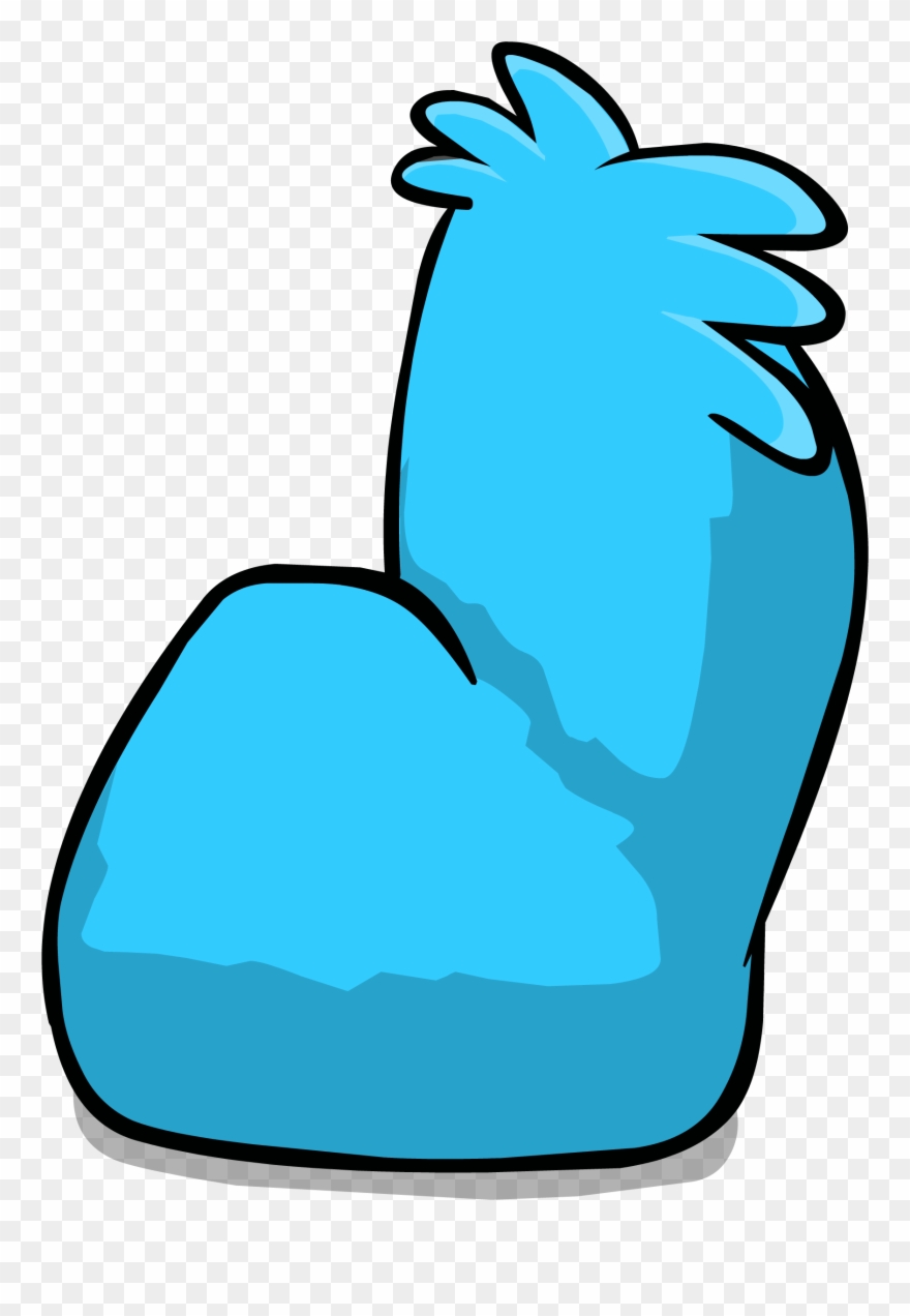 Fuzzy Blue Couch Sprite 010 Clipart