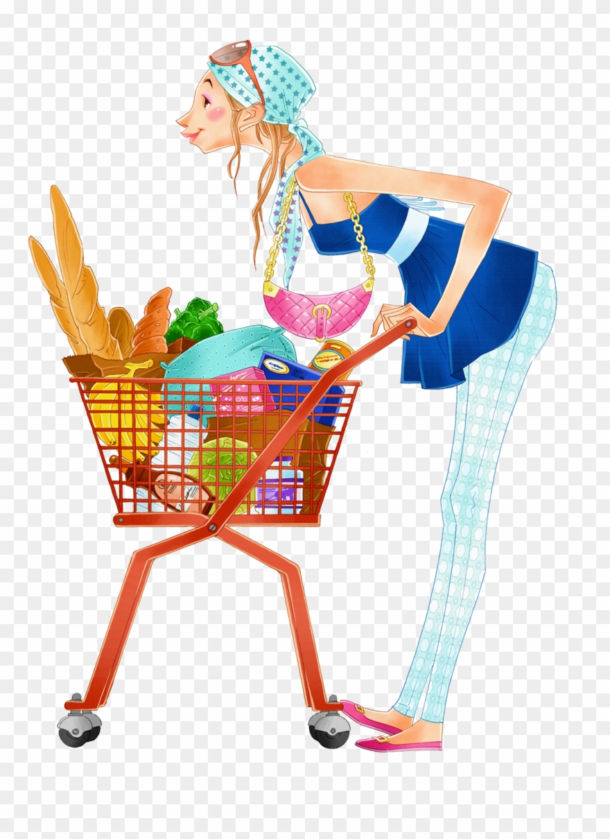 Cart Drawing Clip Art - Png Download