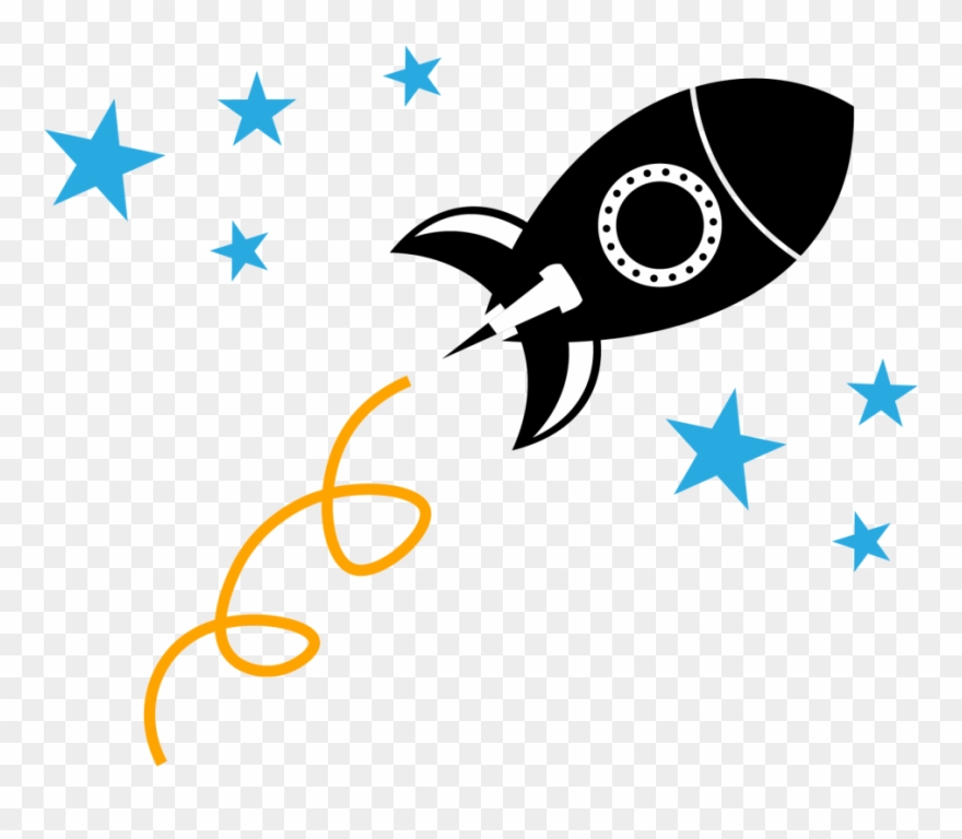 Rocketship Decal Pack Clipart