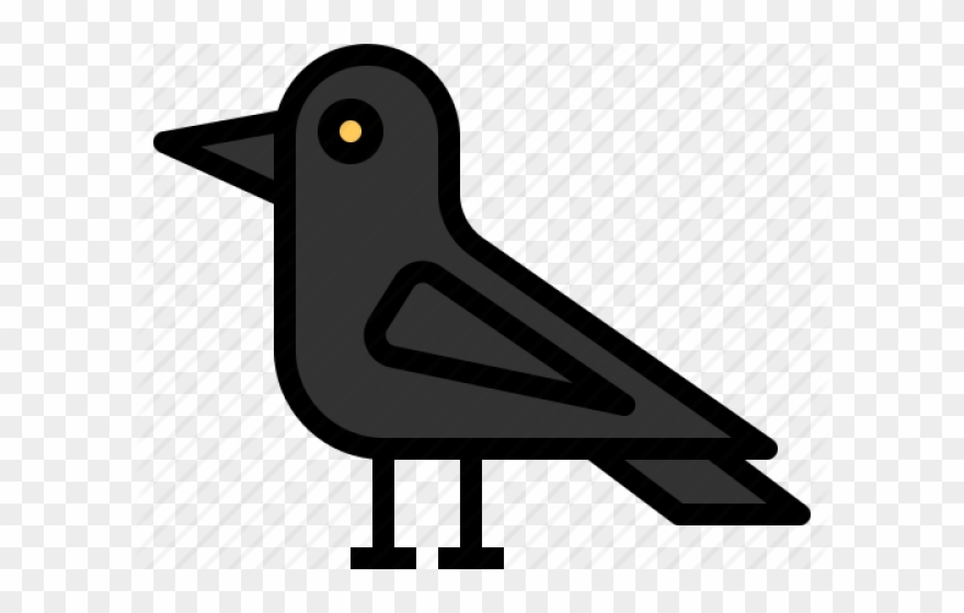 Crow Clipart Scary - Png Download