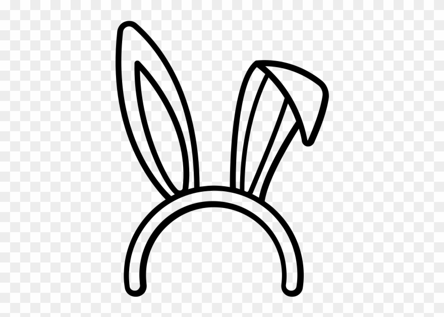 Bunny Ears Clip Art - Png Download