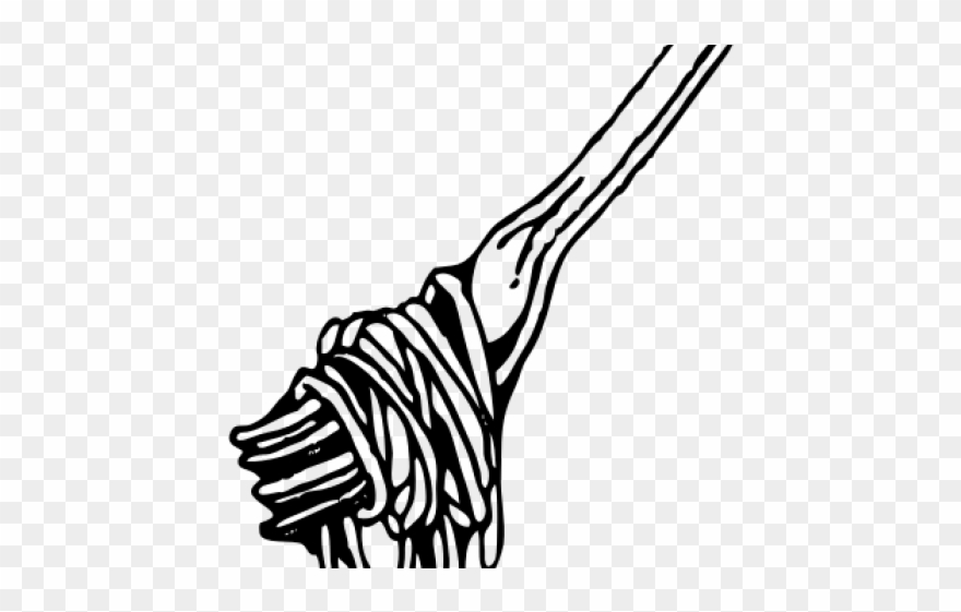 Drawn Pasta Bowl Spaghetti Clipart