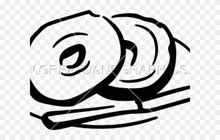 Bagel Clipart Bagel Cream Cheese - Png Download