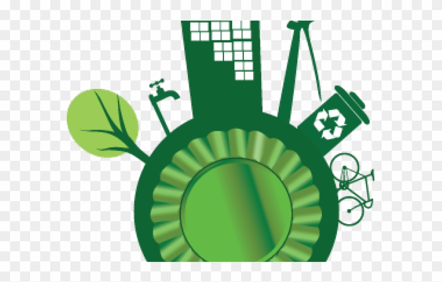 Environmental Clipart Green Office - Png Download
