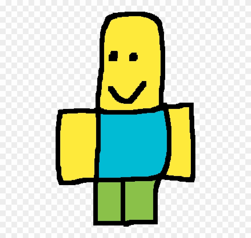Noob Of Roblox Clipart