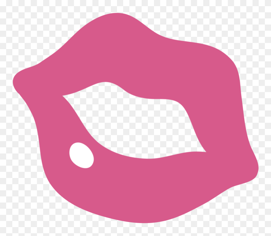 Emoticon Pink Kiss Clipart