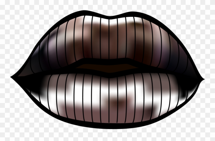 'kiss' Cropped Jersey T-shirt Clipart