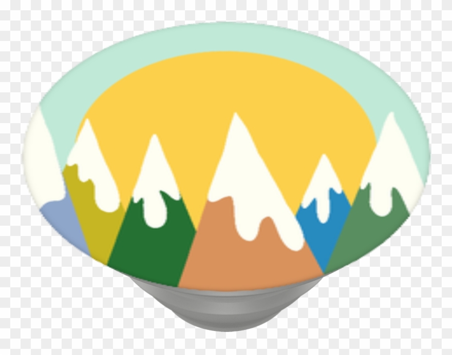 Snowy Trees, Popsockets Clipart