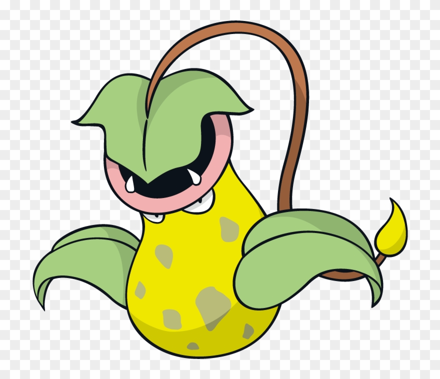 Victreebel Pokemon Character Vector Art Clipart