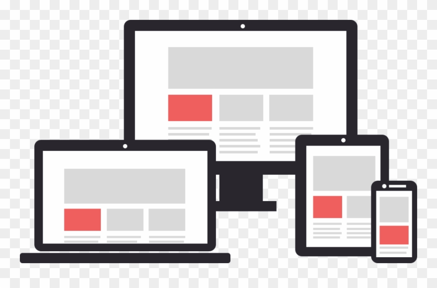 Responsive Website Design Clipart