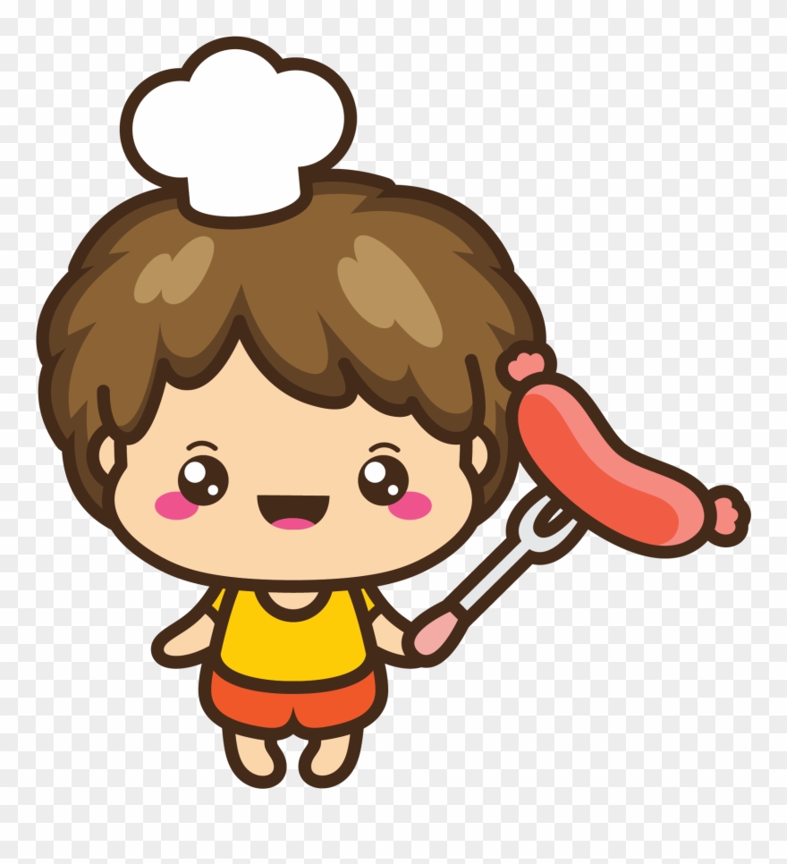 Bbq Boy Clipart
