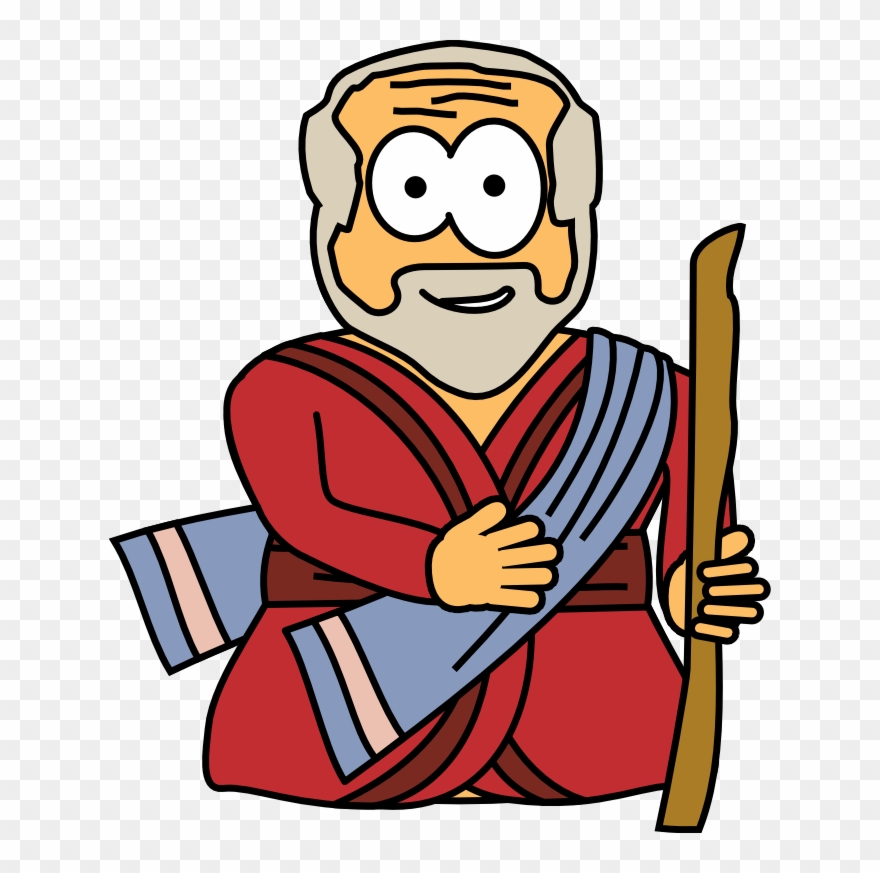 Clip Art Free Library Moses Clipart Abram - Png Download