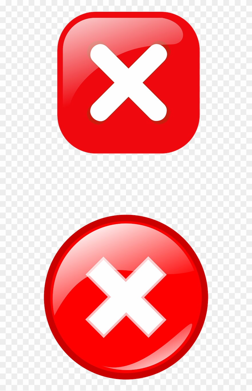Stop Button Red Clipart