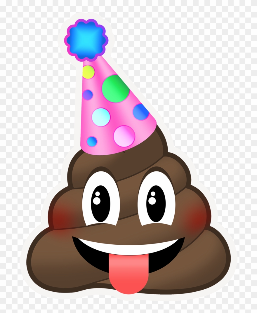 Party Poop Emoji Clipart