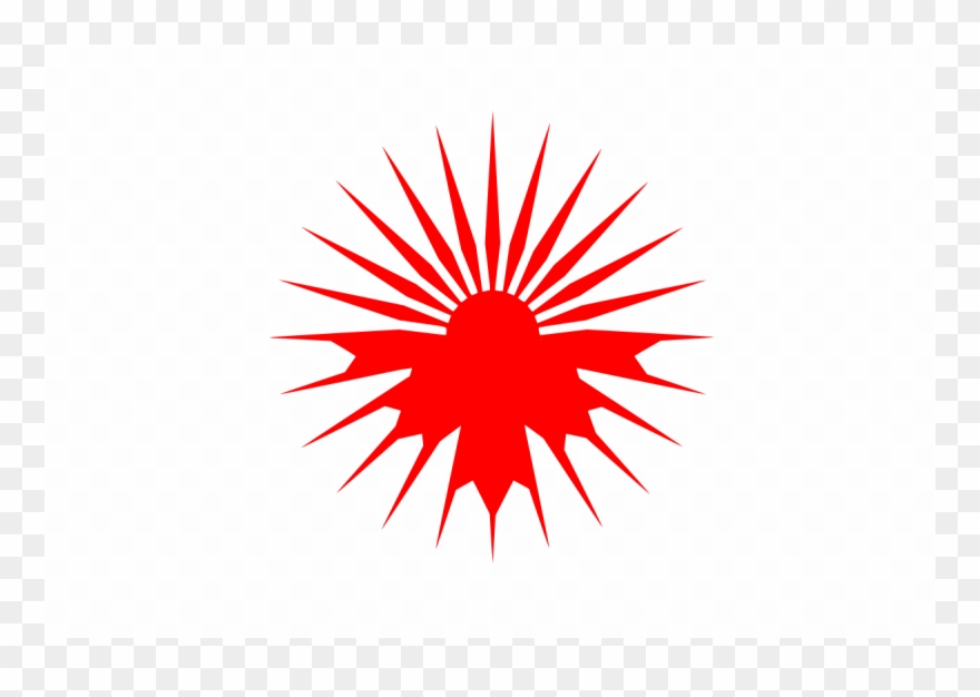 Redesignsflag Of Canada In The Style Of Japan Clipart