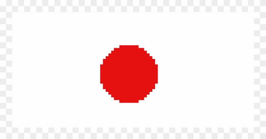 Japanese Flag - Size - - Colors - Clipart
