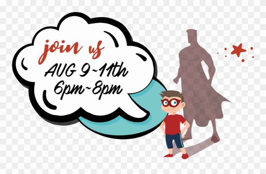 Join Us August 9 11th From 6 8pm Clipart