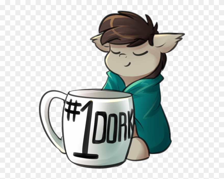 Goombot, Blanket, Comfy, Cup, Eyes Closed, Number One, Clipart