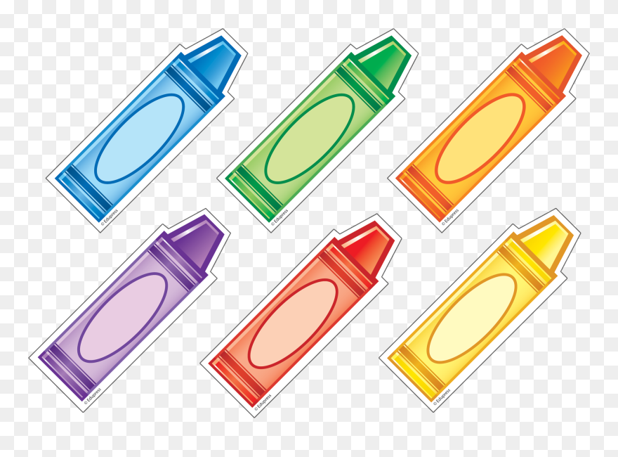 Tcr62664 Crayons Mini Accents Image Clipart