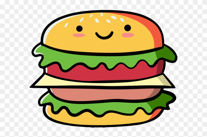 Pocket Burger T-shirt Clipart