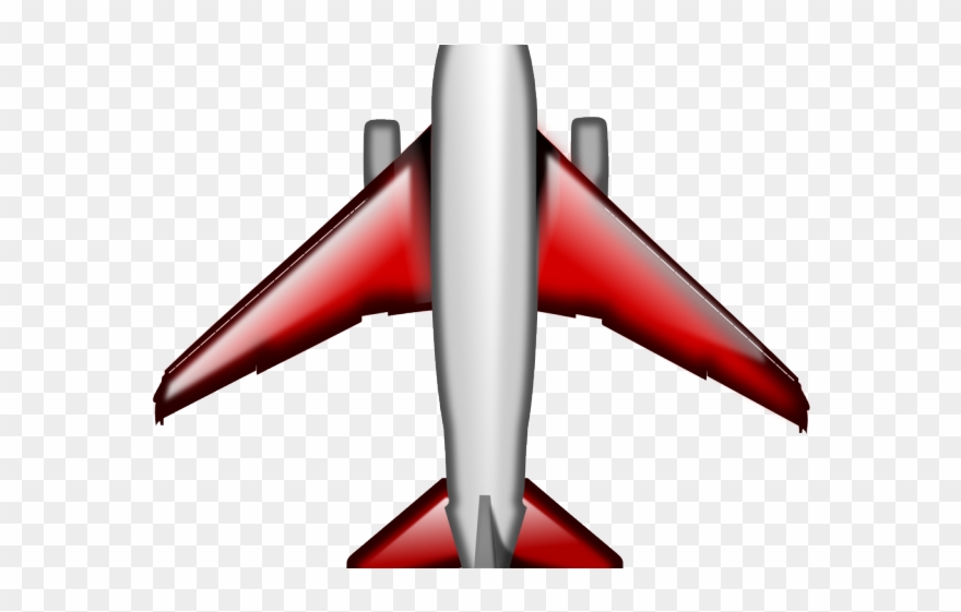 Plane Clipart Top - Png Download