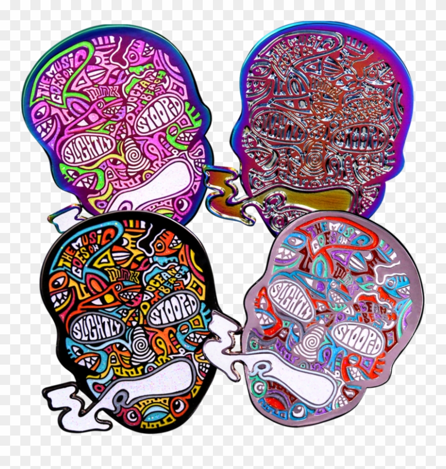 Steinman Smoking Skull Pin Bundle Clipart